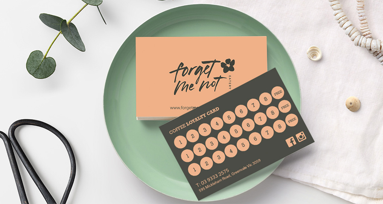 Forget Me Not Eatery Branding